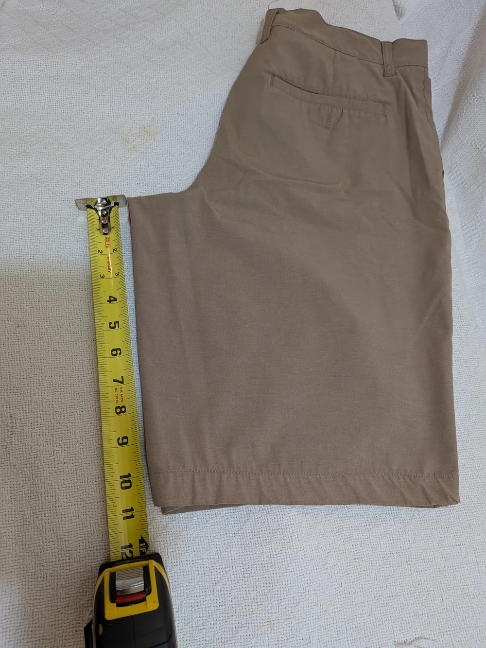 Everyday Flat-Front Men's Shorts in Tan